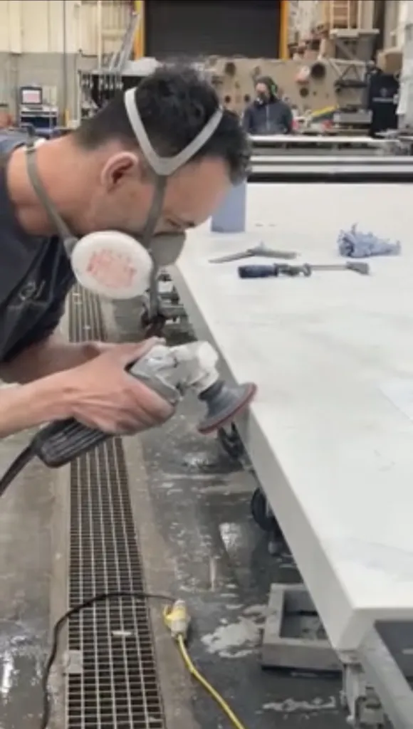 Precision countertop fabrication and installation